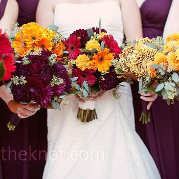 wedding color trends for fall 2014