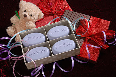 personalized scented engraves soaps from new hope soap make a great valentines day gift - make sure you tell him!